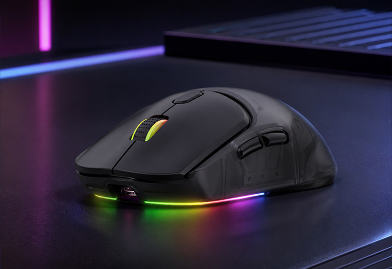 3-Sizes-Swappable-Shell-Wired-Gaming-Mouse-Transparent-RGB-Mouse-Model-G58-Technical-Introduction