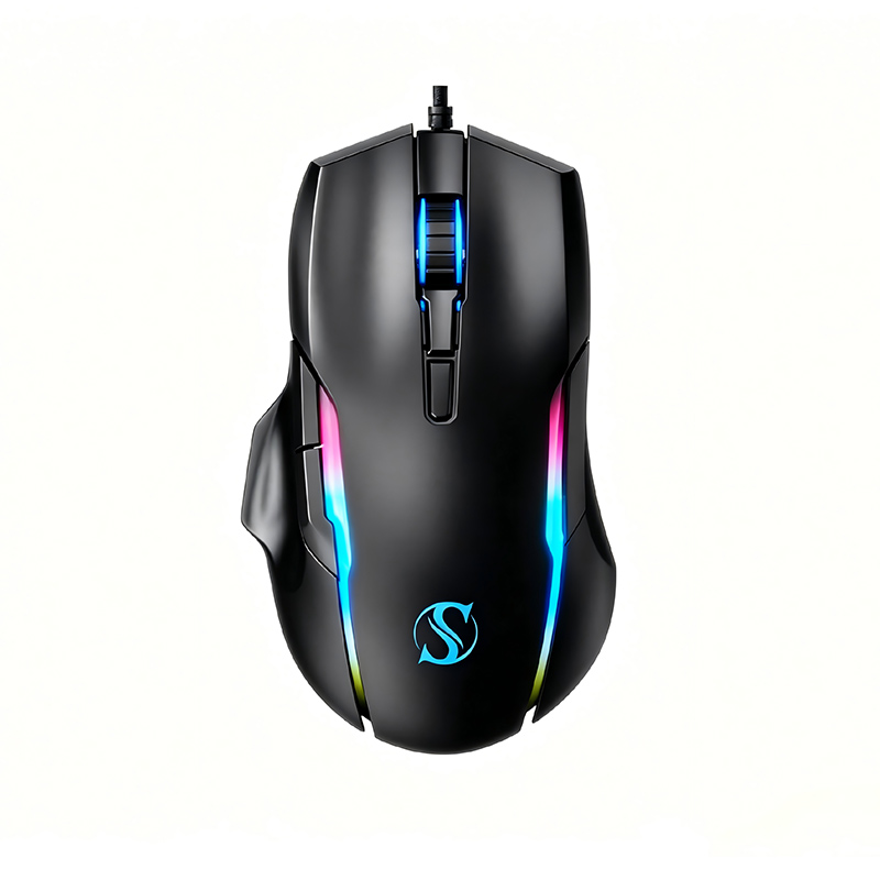 7-Key Programmable Optical Gaming Mouse RGB Backlit Gaming Mouse Model G01