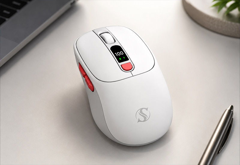 Dual-Mode-Wireless-Mouse-6-Programmable-Keys-For-Office-&-Daily-Use-Model-M115-Key-Selling-Points