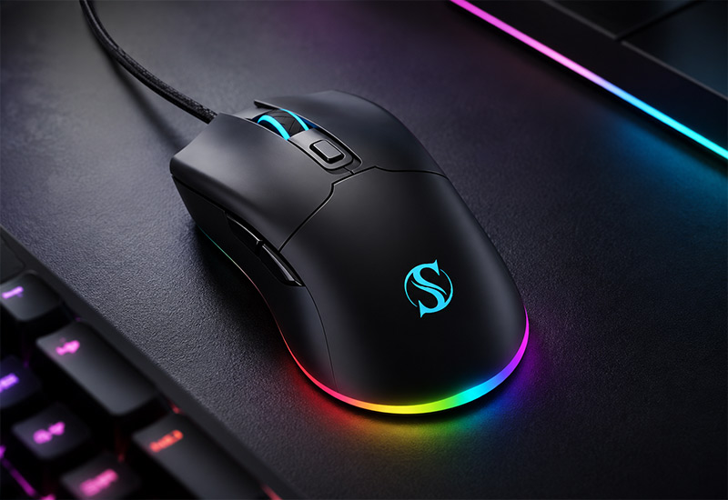 Ergonomic-6-Keys-Bottom-RGB-Wired-Gaming-Mouse-6400DPI-Programmable-for-Gaming-Model-G30-Technical-Introduction
