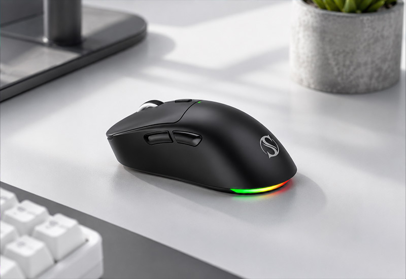 Tri-Mode-Gaming-Mouse-6-Programmable-Keys-With-RGB-Lighting-Model-G66-Features-&-Highlights