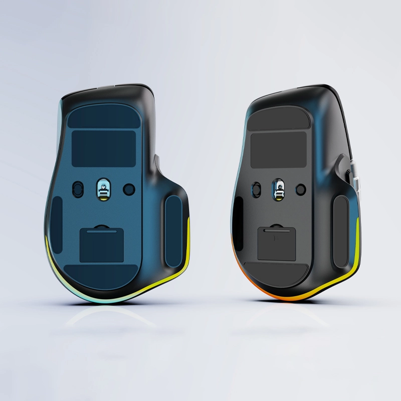 Ergonomic Tri-Mode Office/Gaming Mouse 7 Programmable Keys With Side Scroll Wheel & RGB Model M163