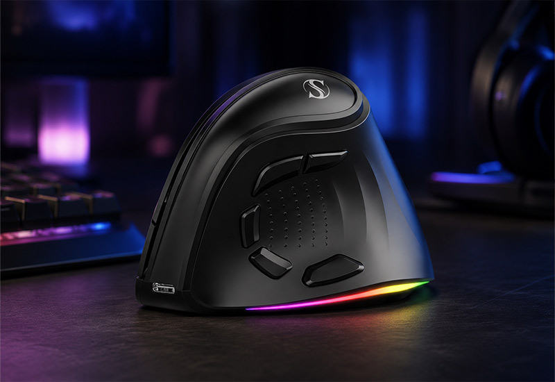 Vertical-9-Key-Ergonomic-Wired-Gaming-Mouse-RGB-Programmable-Mouse-Model-G53-Key-Selling-Points